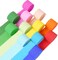 12 Rolls Crepe Paper Streamers - 12 Colors, Colorful Birthday Streamers for Birthday, Wedding, Baby Shower, Ocean, Rainbow, Bachelorette Party Decorations